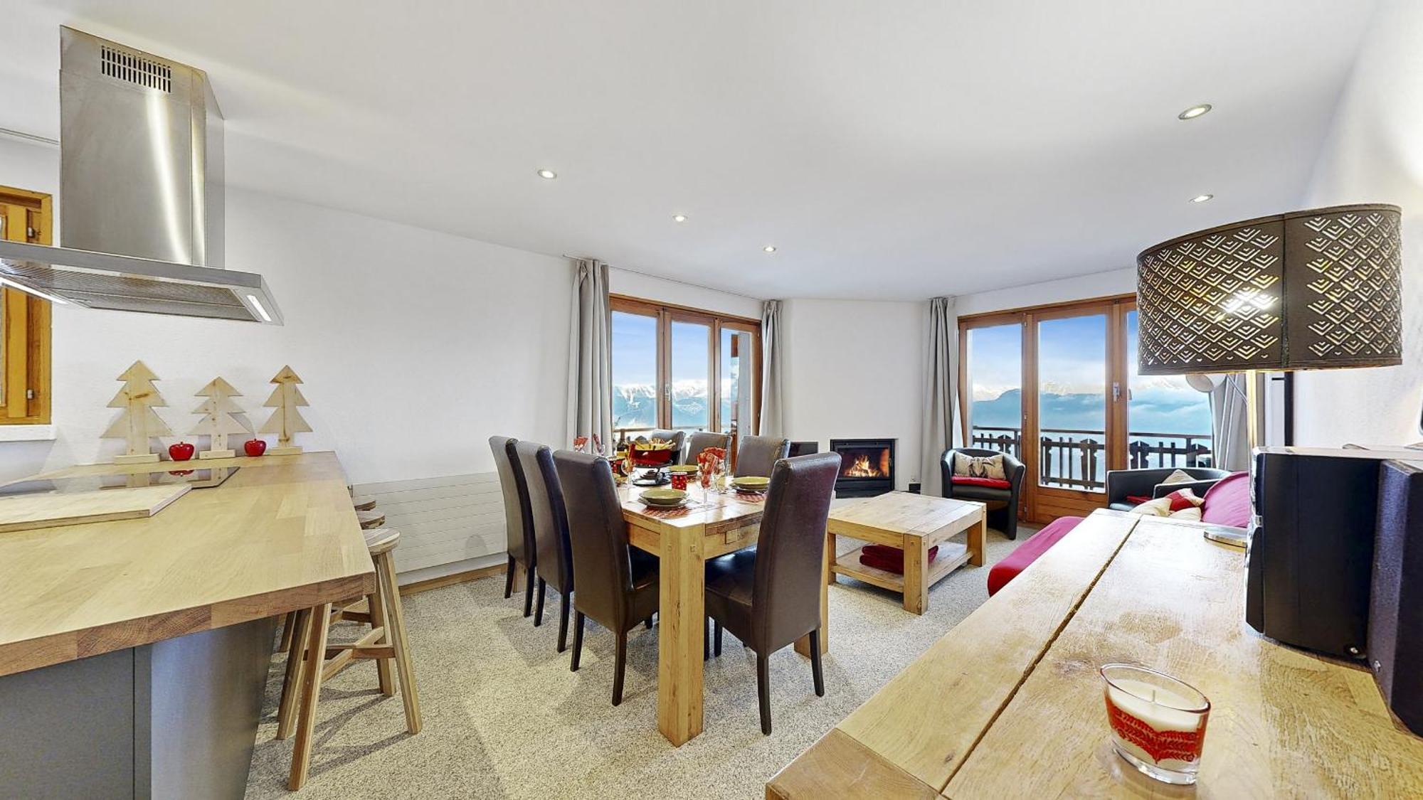 Melezes R-S Mountain & Ski Lift Apartements Veysonnaz Zewnętrze zdjęcie