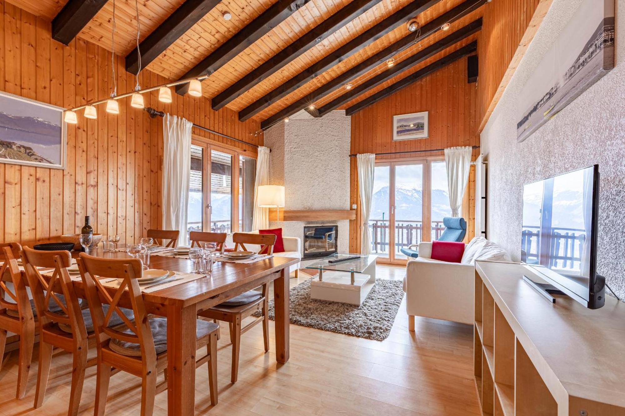 Melezes R-S Mountain & Ski Lift Apartements Veysonnaz Zewnętrze zdjęcie